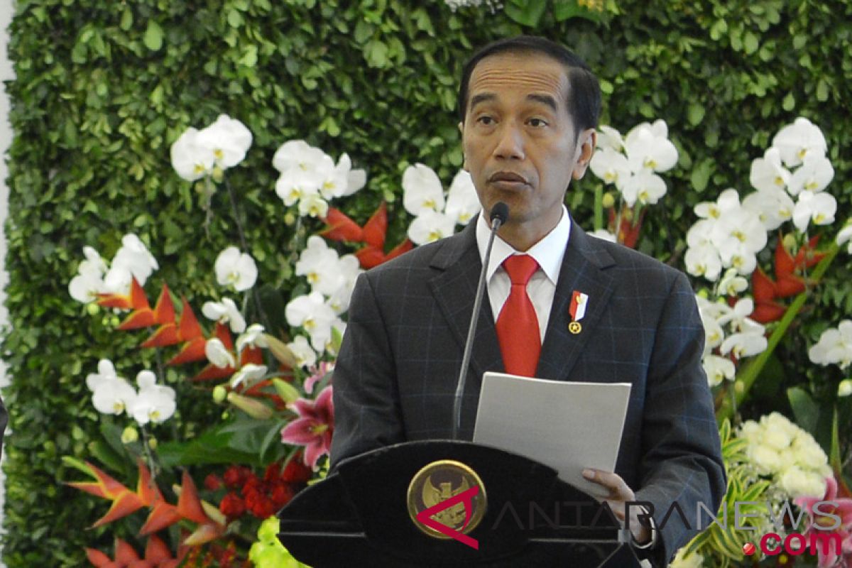 Presiden Jokowi: tidak pernah beri tanah ke perusahaan besar