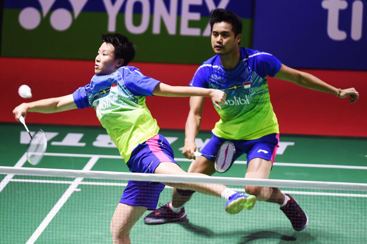 Hafiz/Gloria tantang Tontowi/Liliyana di semifinal Indonesia Terbuka