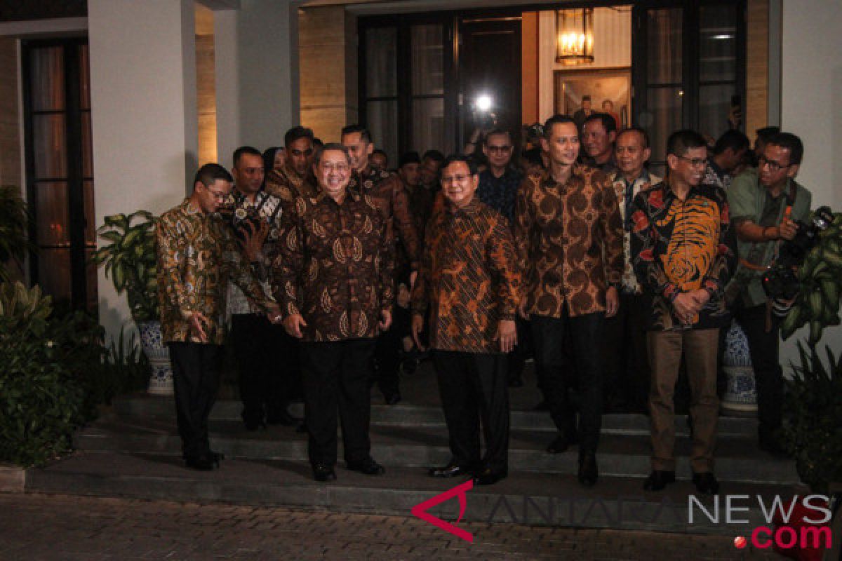 Prabowo sebut PKS dan PAN sambut dialognya dengan SBY