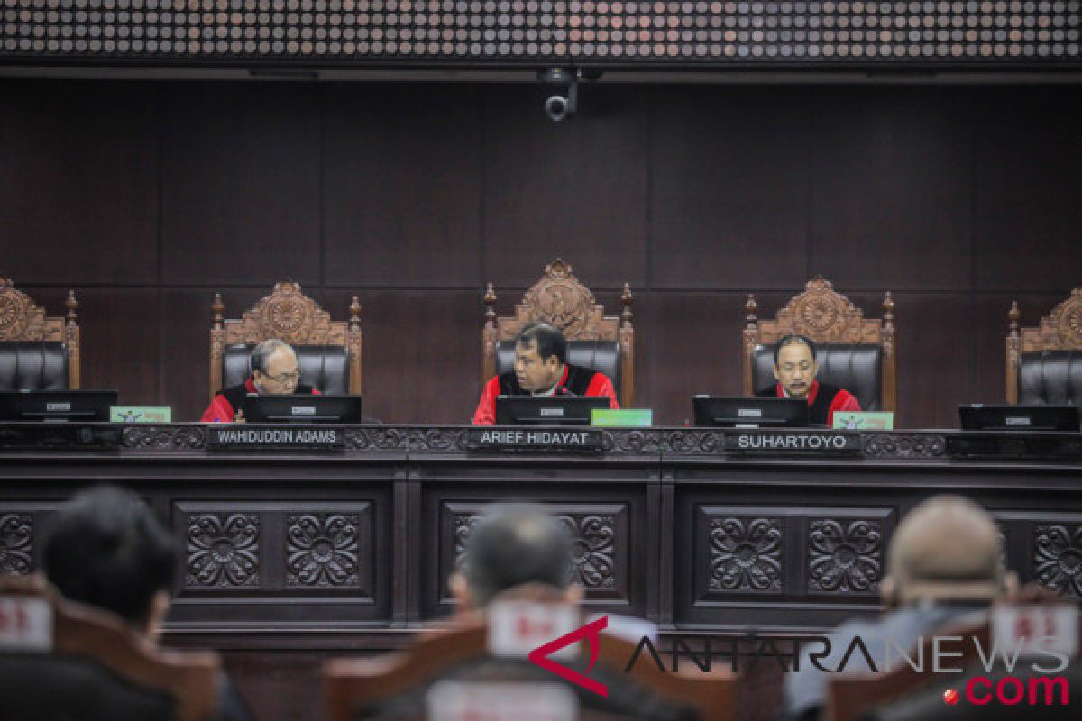 MK belum jadwalkan sidang lanjutan UU Pemilu