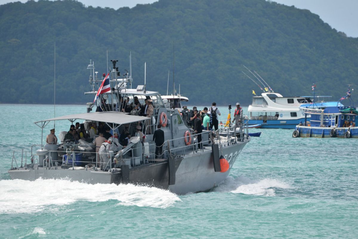 Angka kematian bencana kapal wisata Thailand naik jadi 44