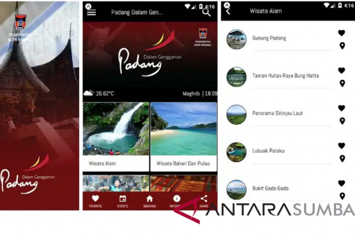 Diskominfo nilai aplikasi "Padang Dalam Genggaman" akan perkuat promosi pariwisata