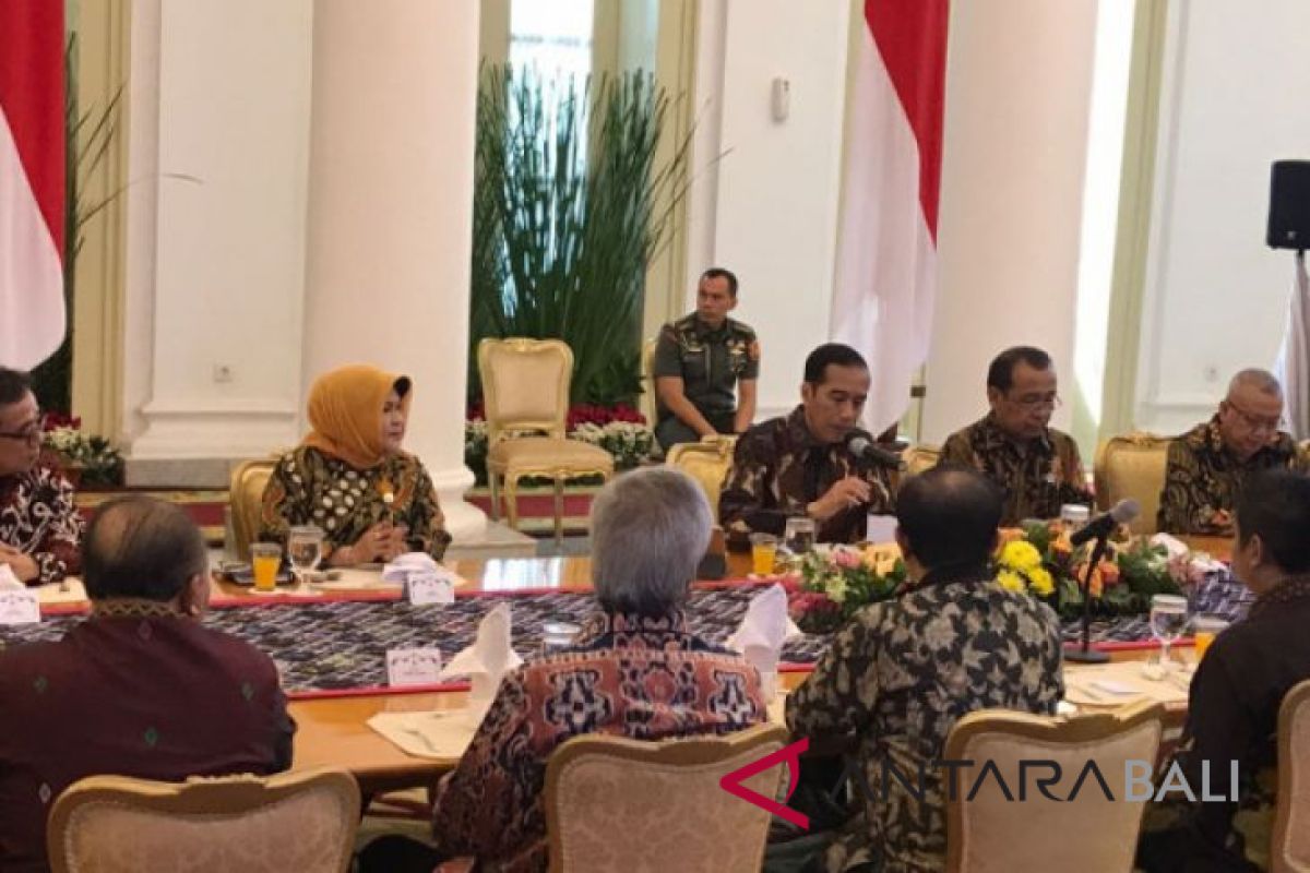 Presiden Jokowi ingin pemerintahan pusat-daerah segaris