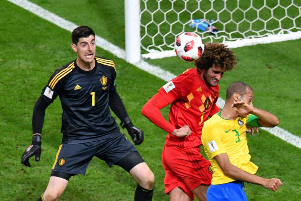 Pelatih: Belgia menyingkirkan "tim terbaik" di Piala Dunia