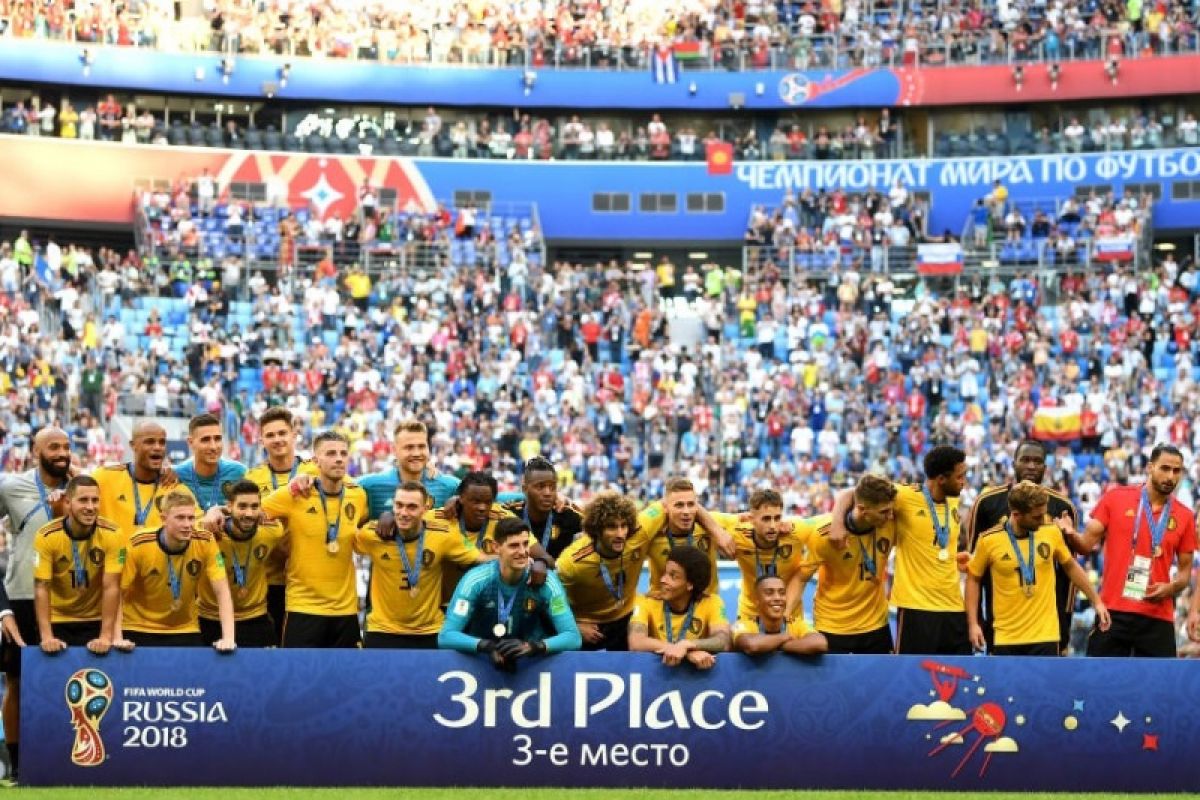 Belgia juara ketiga Piala Dunia 2018