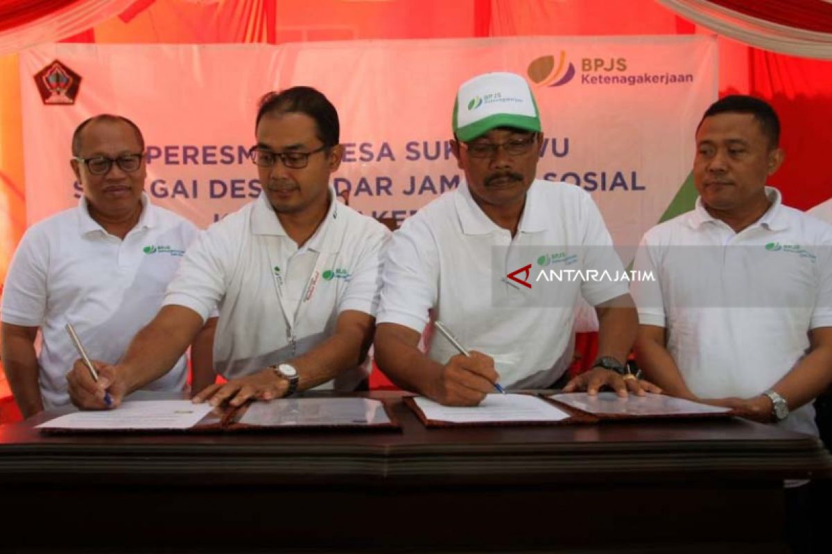 Dua Desa di Blitar Resmi Jadi Desa Sadar Jaminan Sosial Ketenagakerjaan (Video)