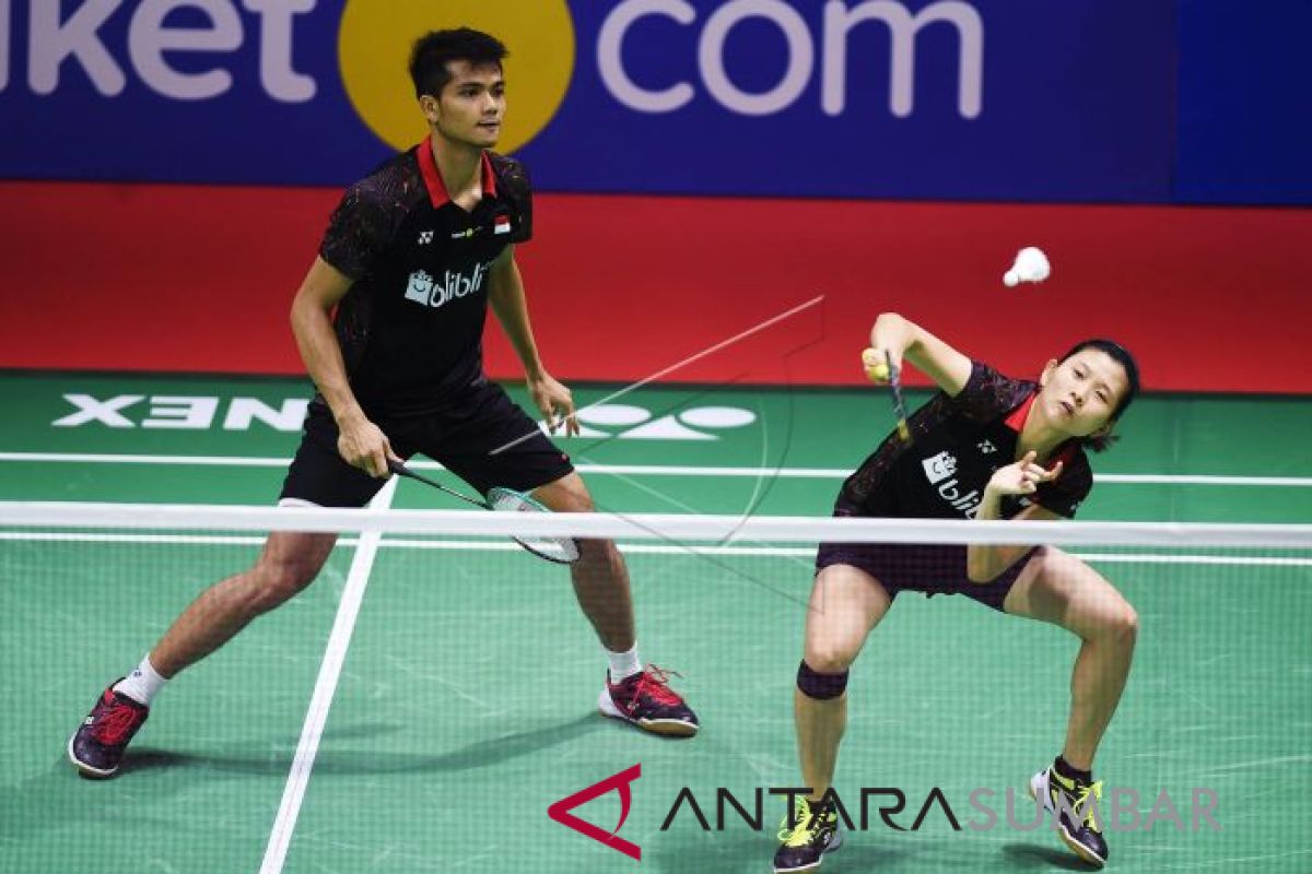 Duet Fajar-Rian tumbangkan lawan Jepang di Turnamen Indonesia Open 2018