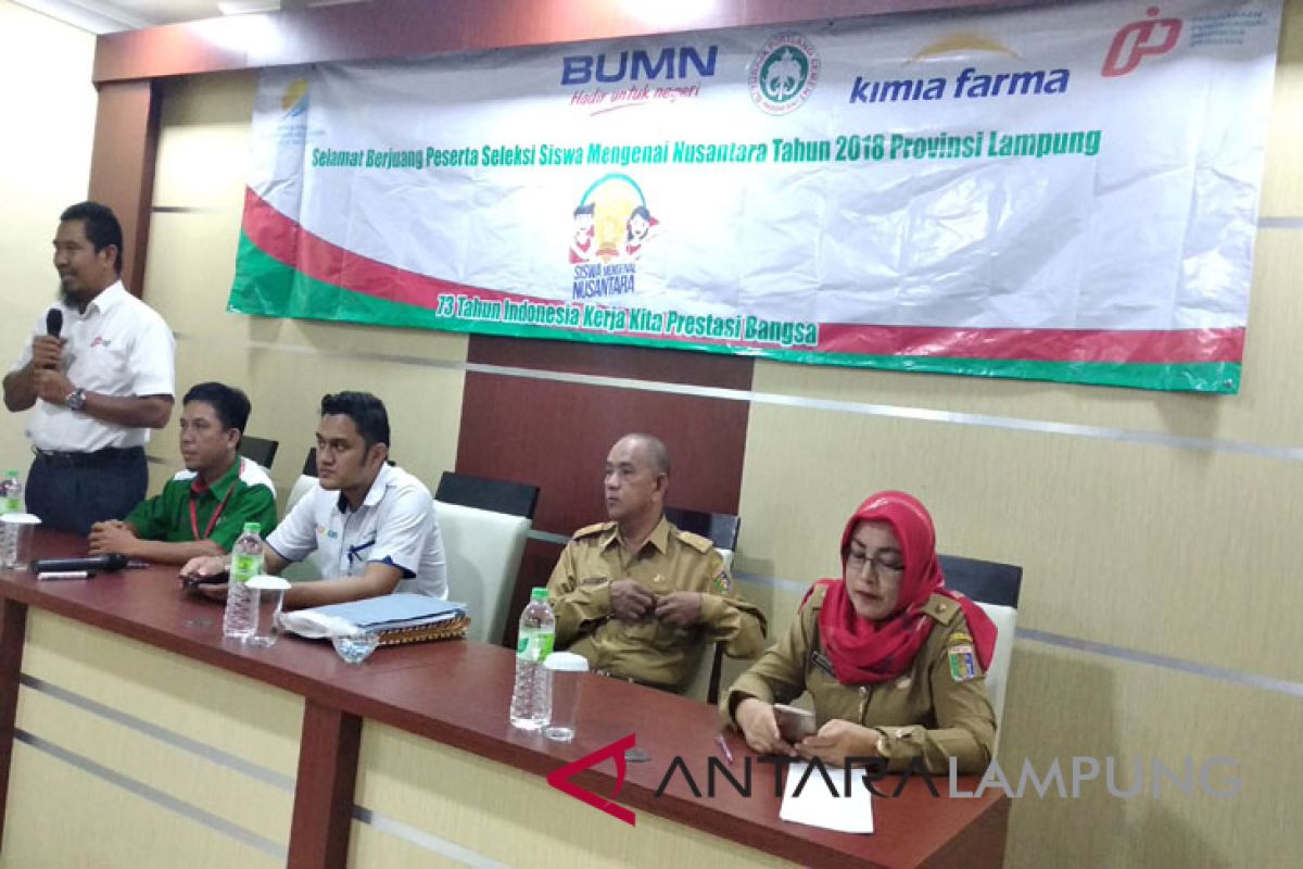 BUMN seleksi 30 peserta Siswa Mengenal Nusantara