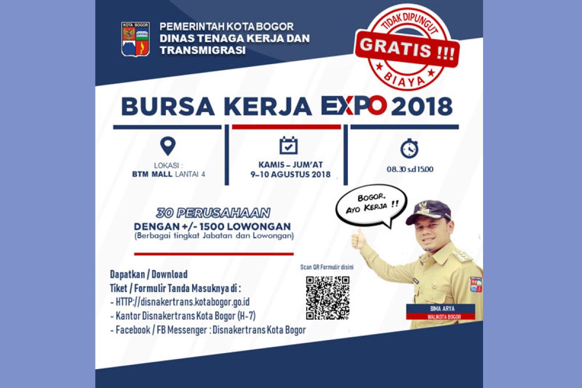 Manfaatkan Bursa Kerja Ekspo 2018