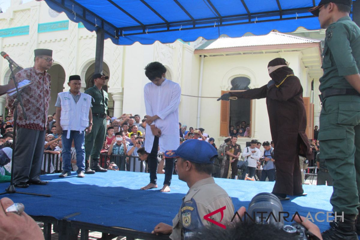 15 pelanggar Syariat Islam dihukum cambuk