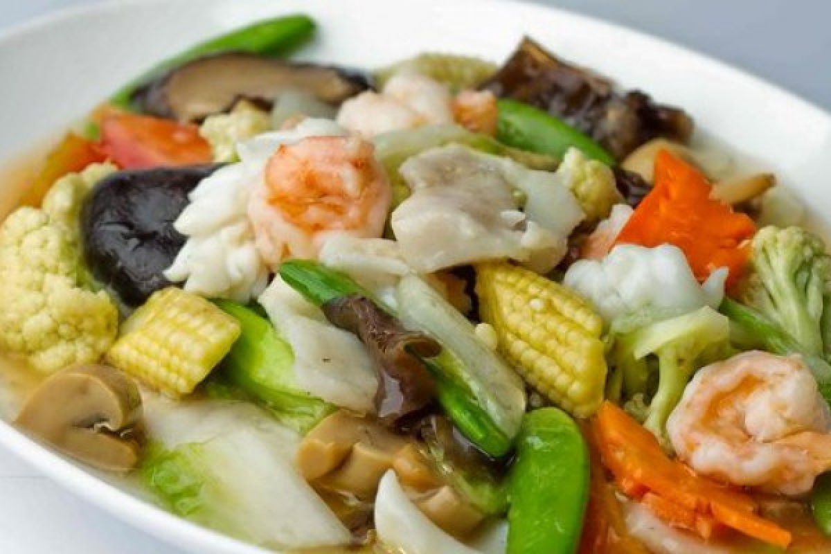 Intip resep capcay sehat dan lezat