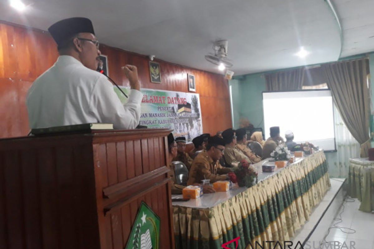 Pemkab Solok berangkatkan 172 calon jamaah haji