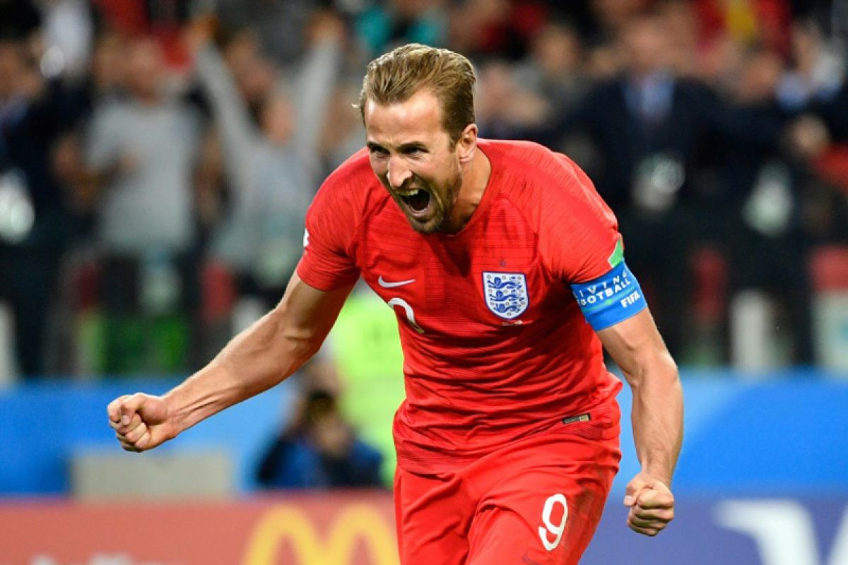 Harry Kane sabet Sepatu Emas Piala Dunia 2018