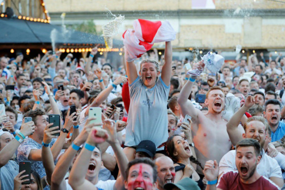 Di balik slogan "Football's Coming Home" untuk Timnas Inggris