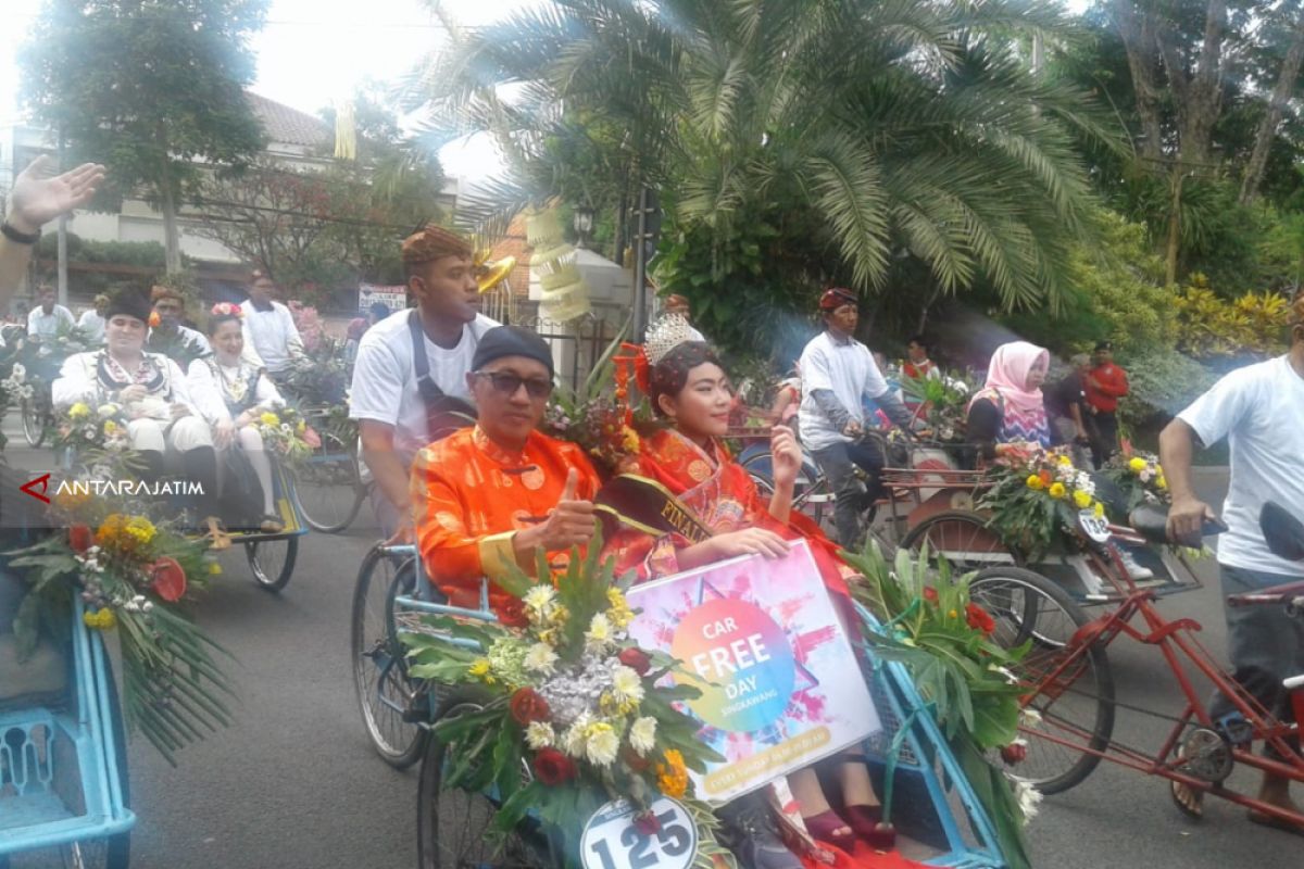 Ratusan Peserta Mancanegara Tampilkan Tarian Tradisional di Surabaya Cross Culture