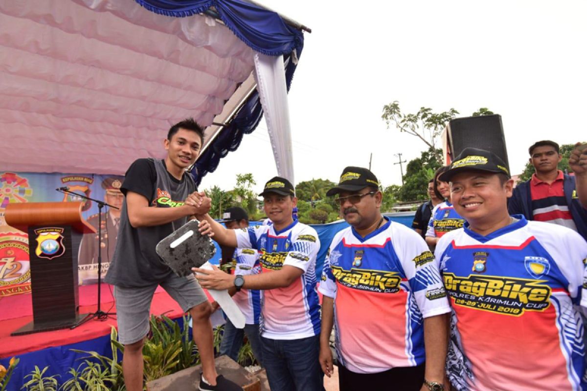 Pebalap Jateng juara umum Kapolres Karimun Cup