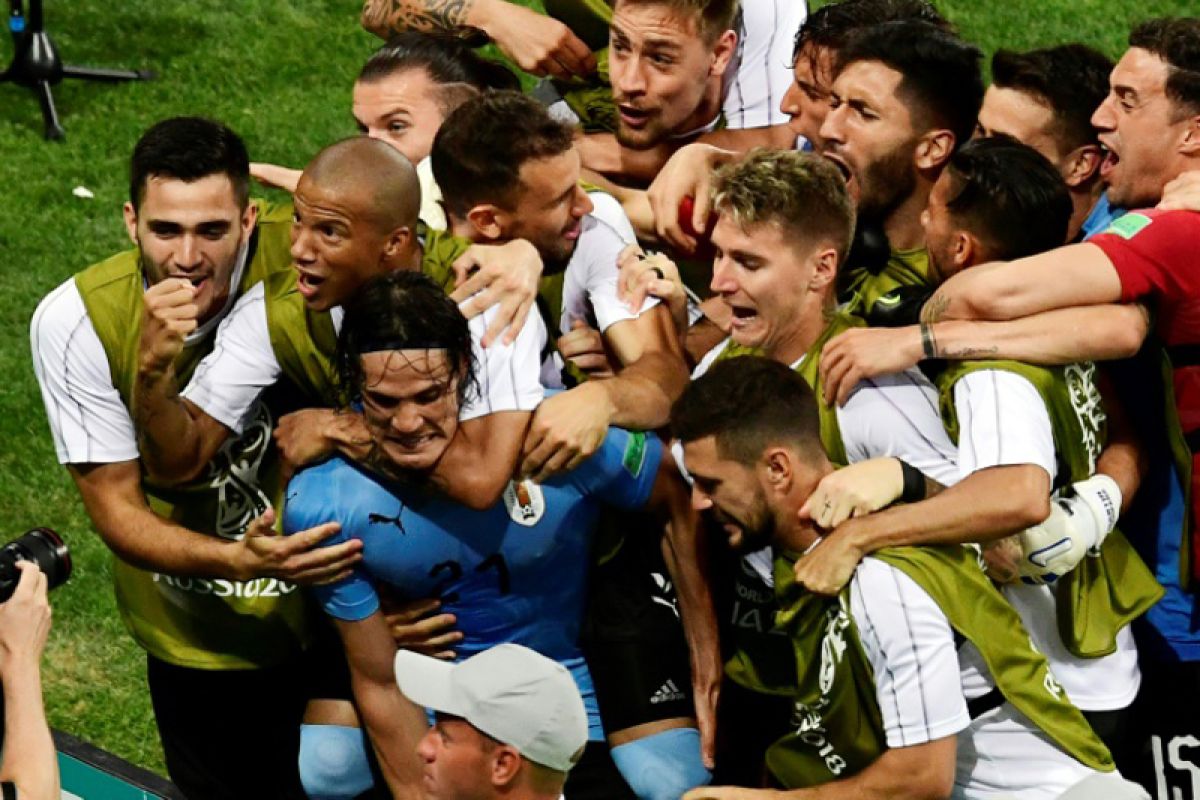 Cavani absen saat Uruguay hadapi Prancis