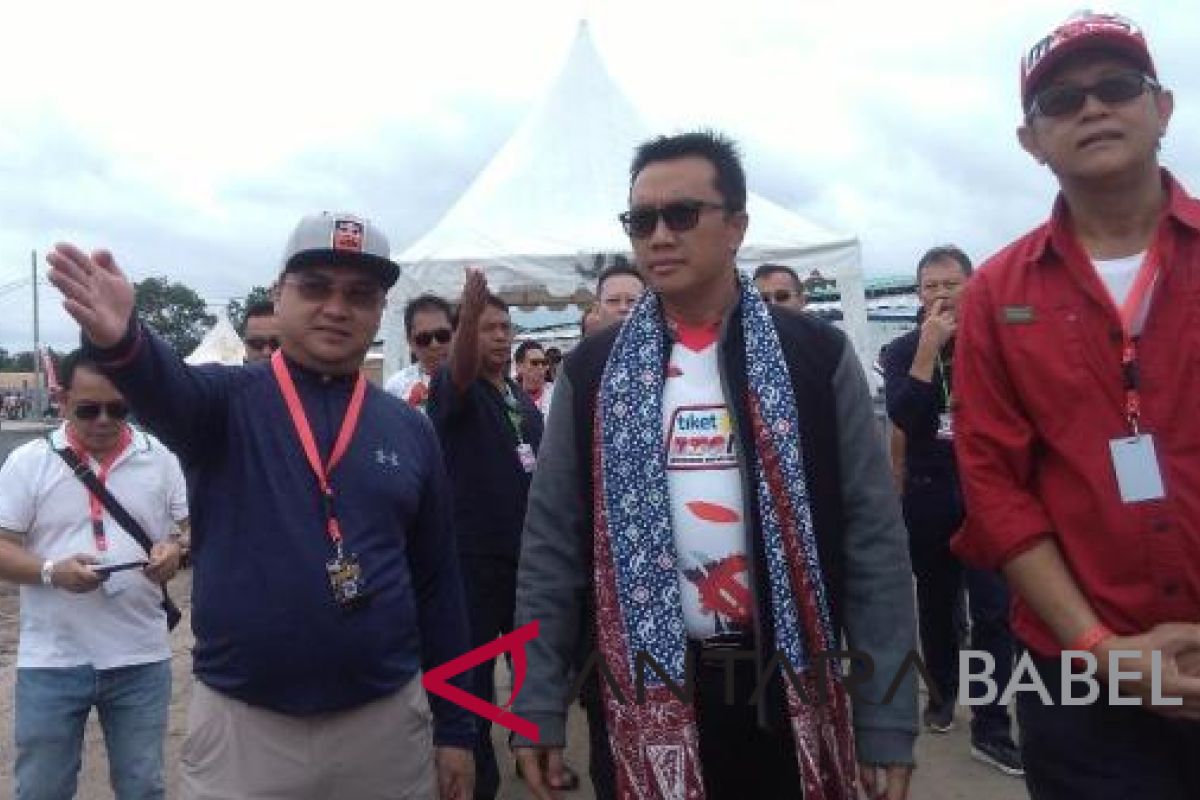 Menpora ingin patenkan sirkuit motocross di Pangkalpinang