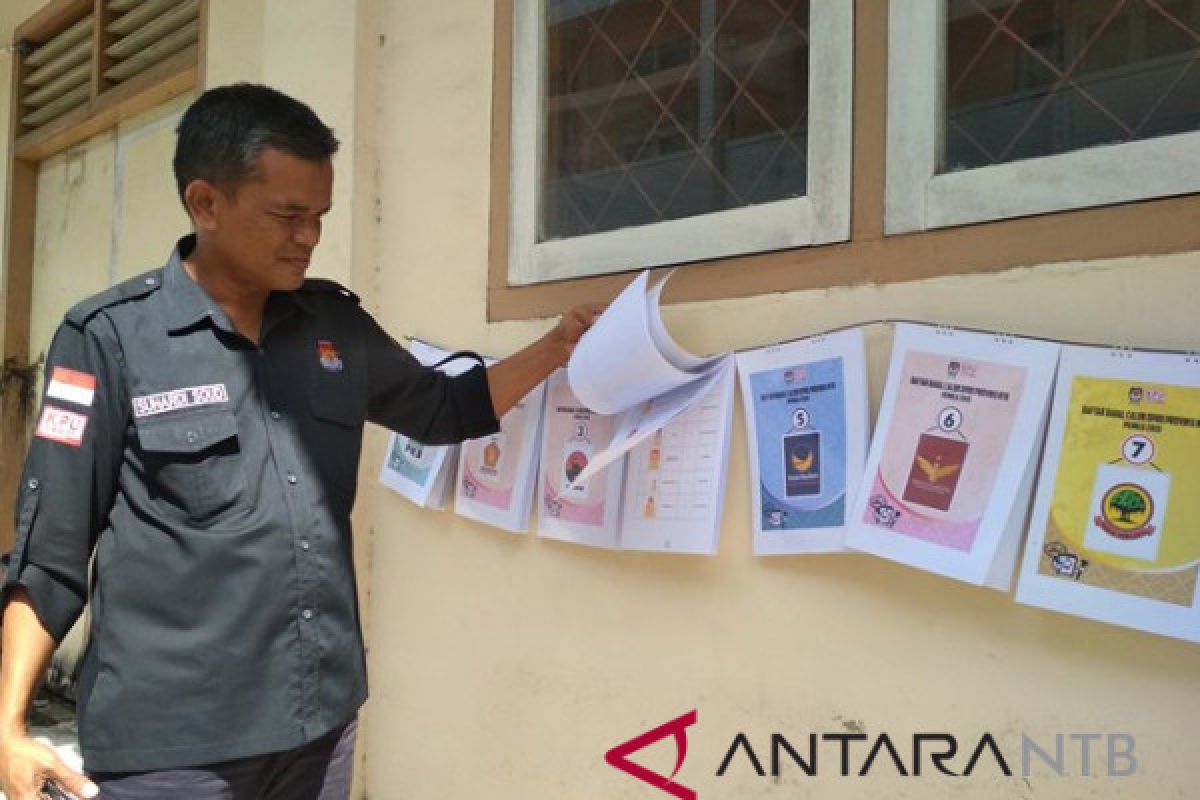 KPU NTB serahkan verifikasi bacaleg ke Parpol