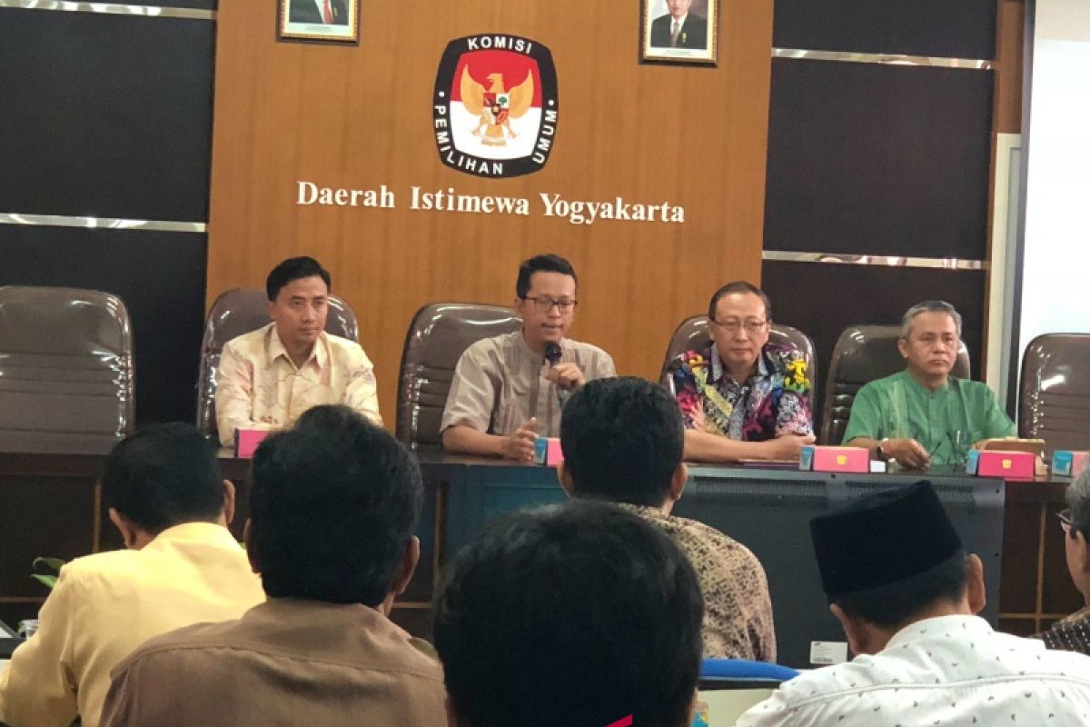 KPU DIY serahkan verifikasi berkas dokumen bakal caleg