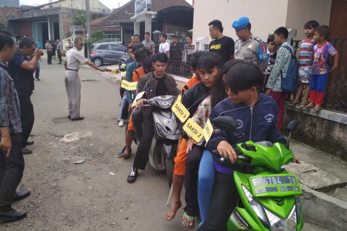 Polisi Sukabumi jaring 250 berandalan bermotor