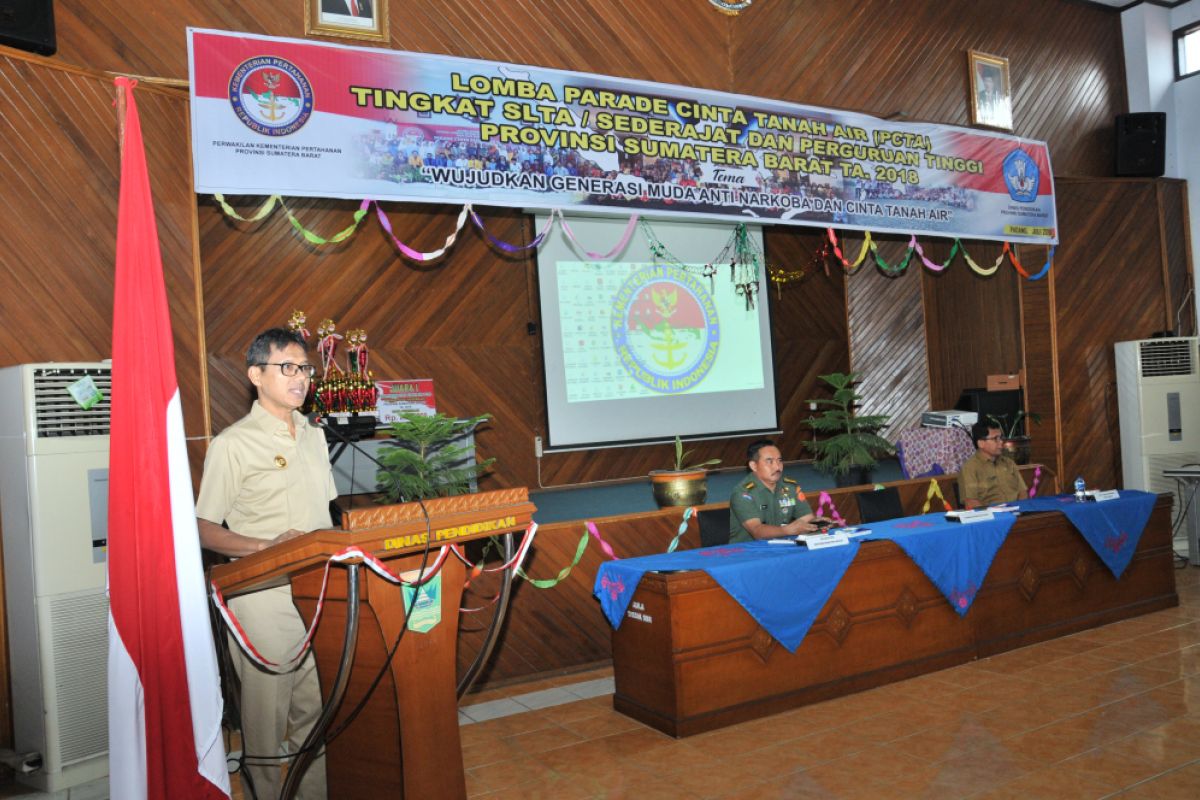 Kemenhan gelar lomba Parade Cinta Tanah Air di Sumbar