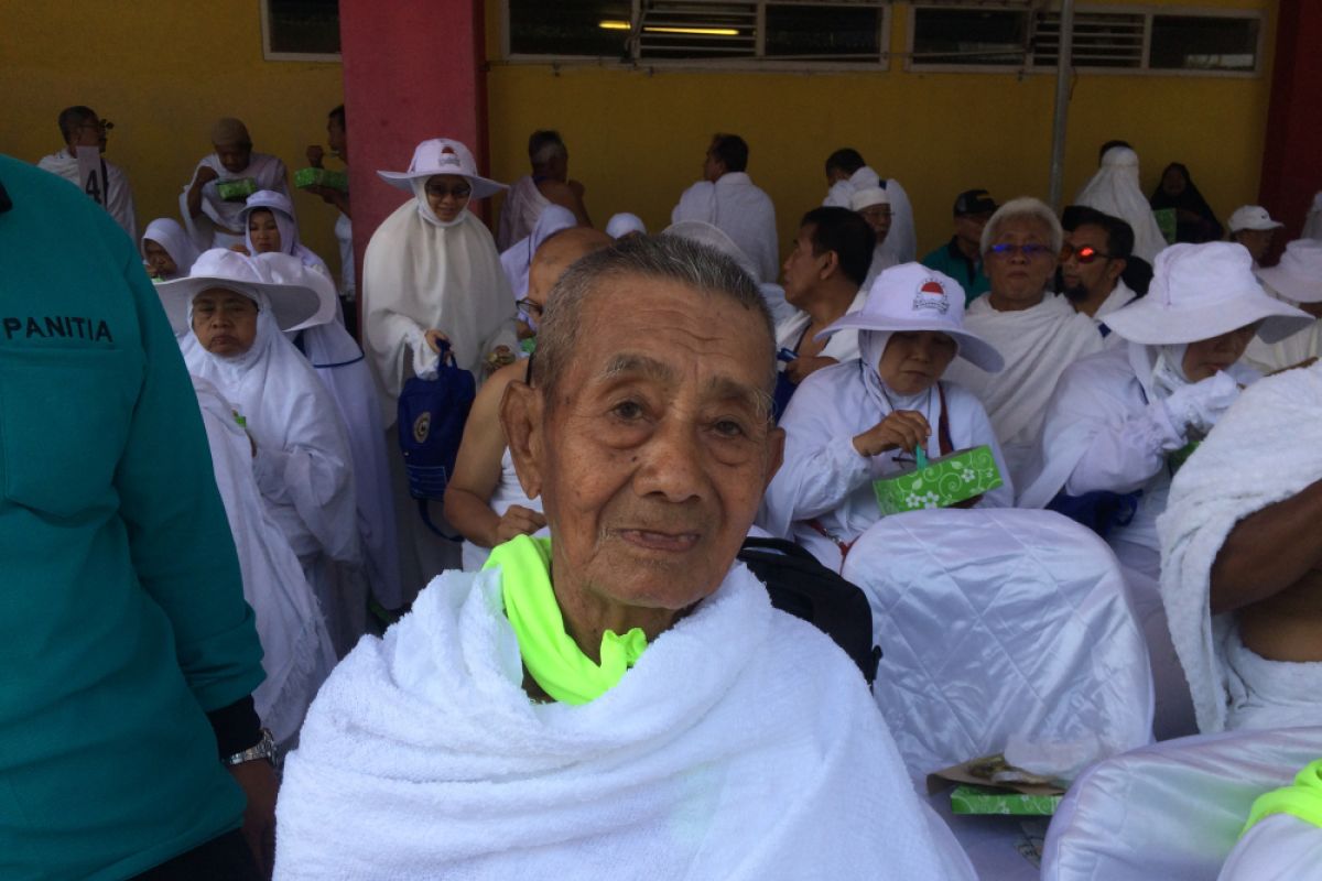 Ini calon jemaah haji tertua Indonesia, lebih seabad