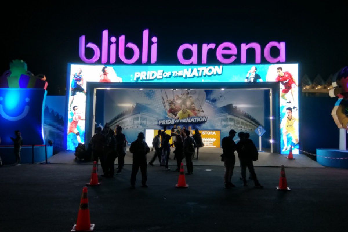 Nama Blibli Arena hanya selama Indonesia Terbuka