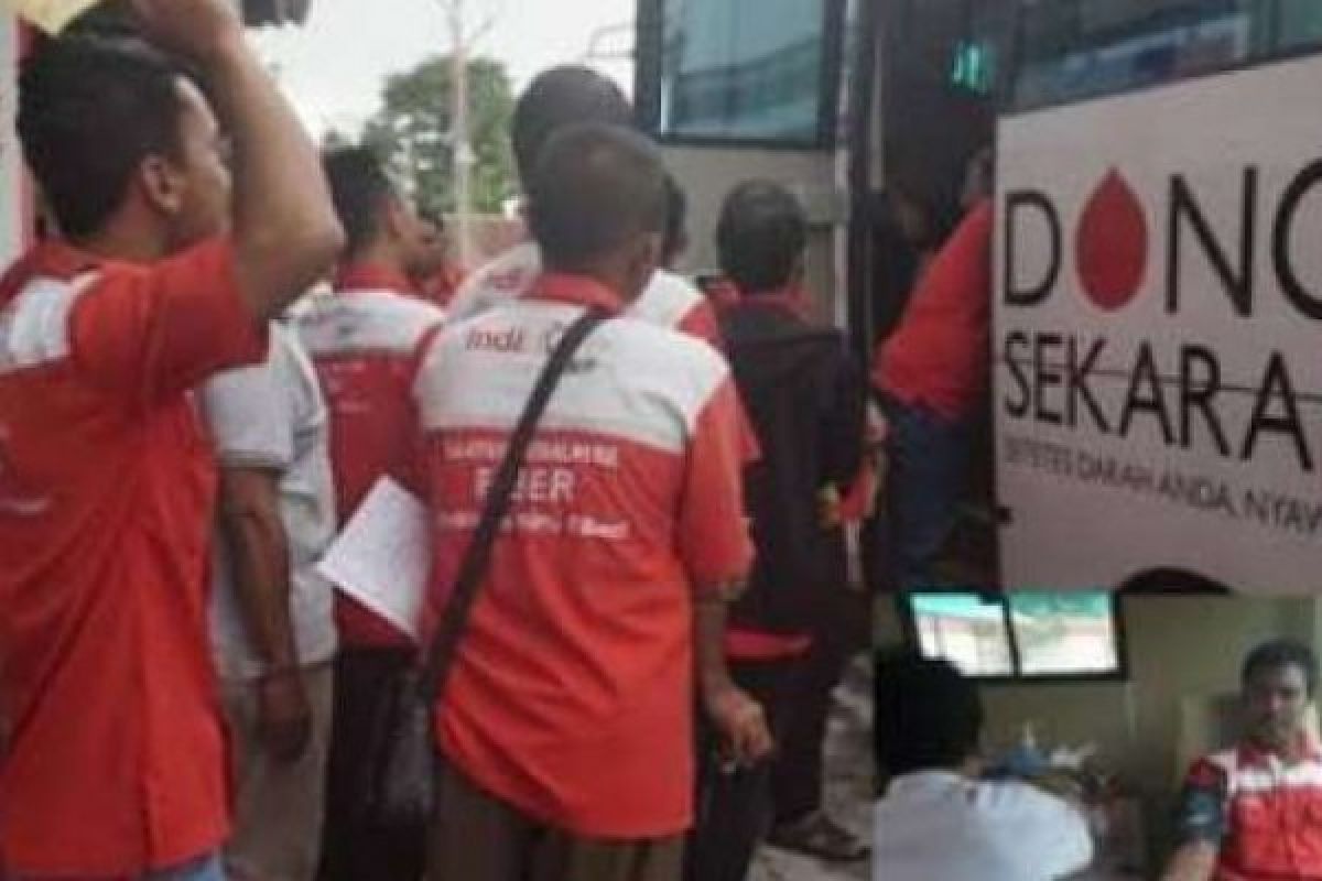 Waduh, persediaan darah di PMI Pekanbaru terus berkurang