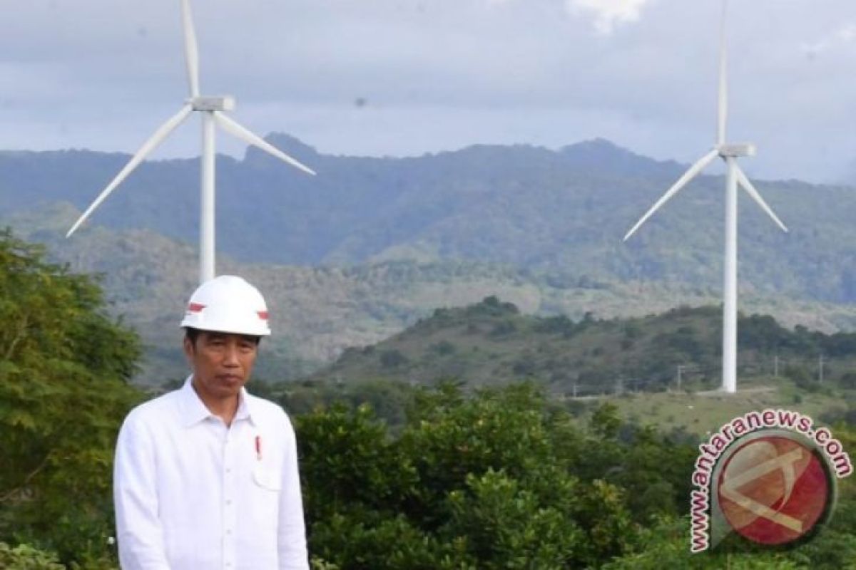 Jokowi: PLTB Sidrap perintis energi baru terbarukan