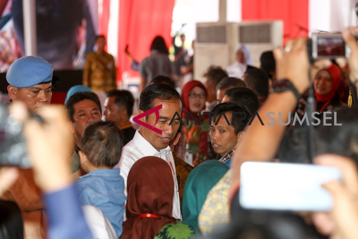 Presiden tinggalkan Palembang menuju Jateng