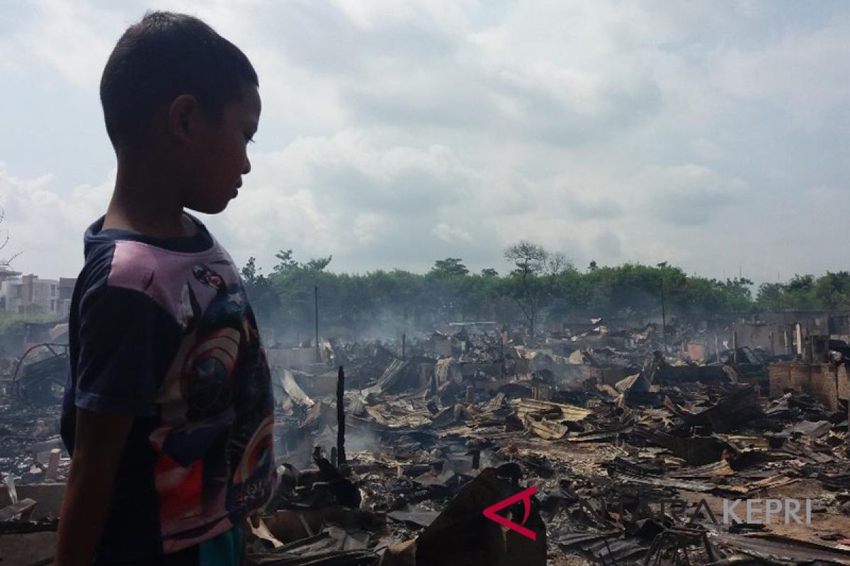 Kerugian kebakaran di ruli Batam mencapai Rp4 miliar
