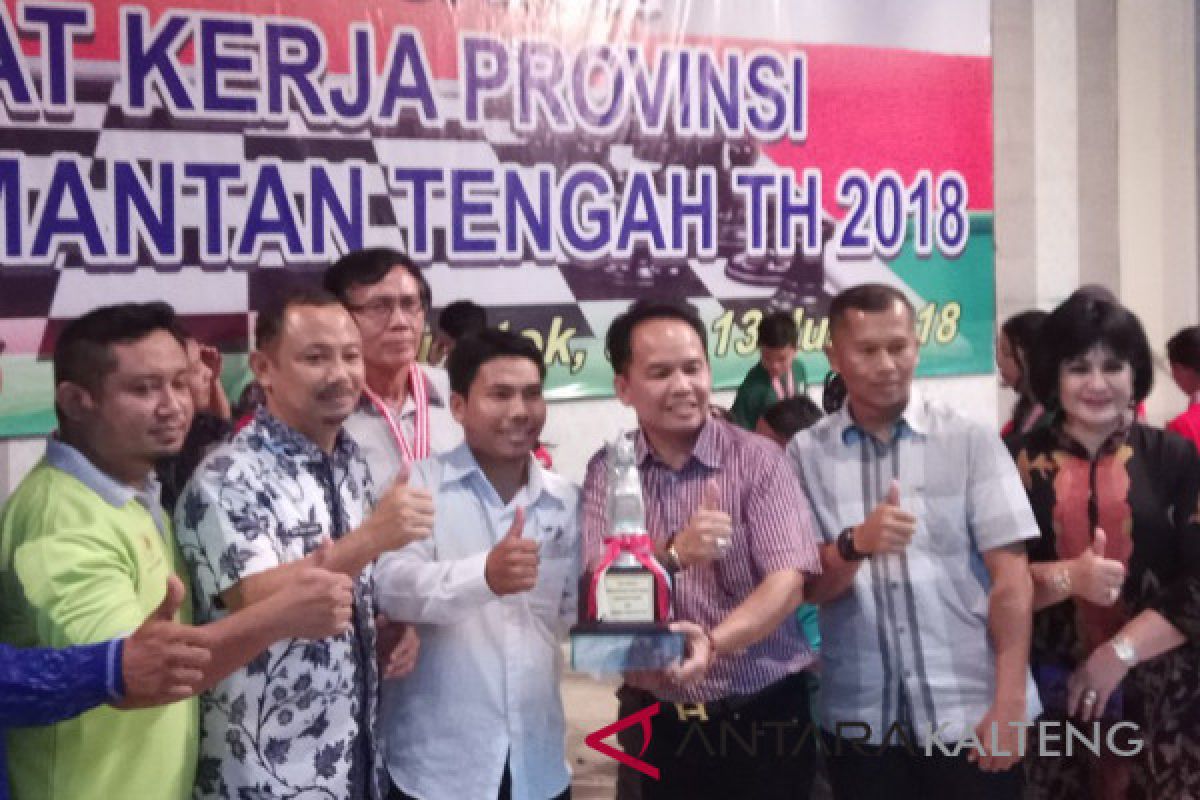 Palangka Raya raih juara umum Kejurprov catur Kalteng