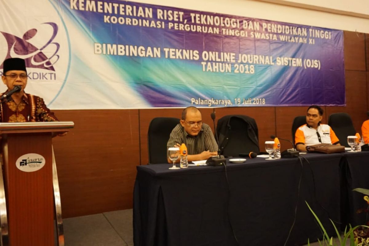 Kopertis XI tingkatkan kemampuan OJS dosen PTS se Kalimantan