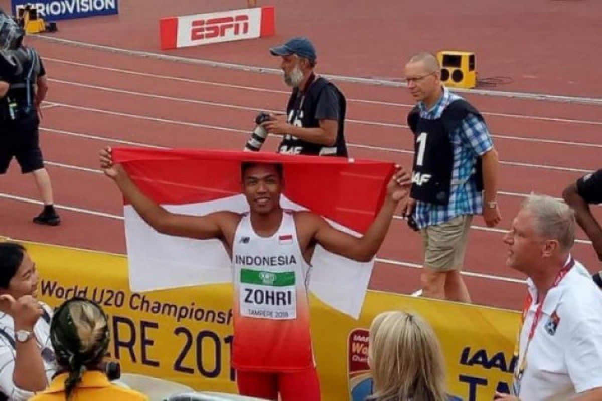 Jokowi bangga Muhammad Zohri juara dunia atletik U-20