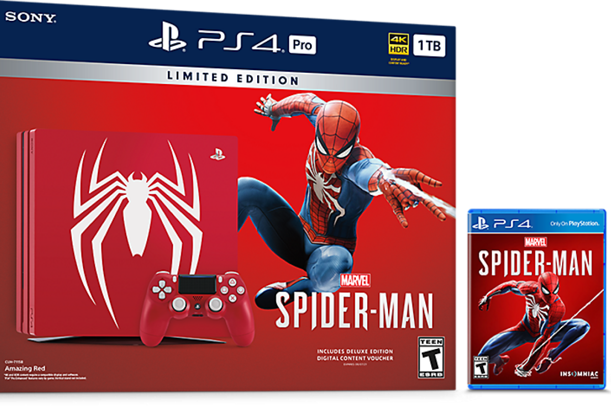 Sony tengah buat PS4 Pro Spider-Man "Amazing Red" edisi terbatas