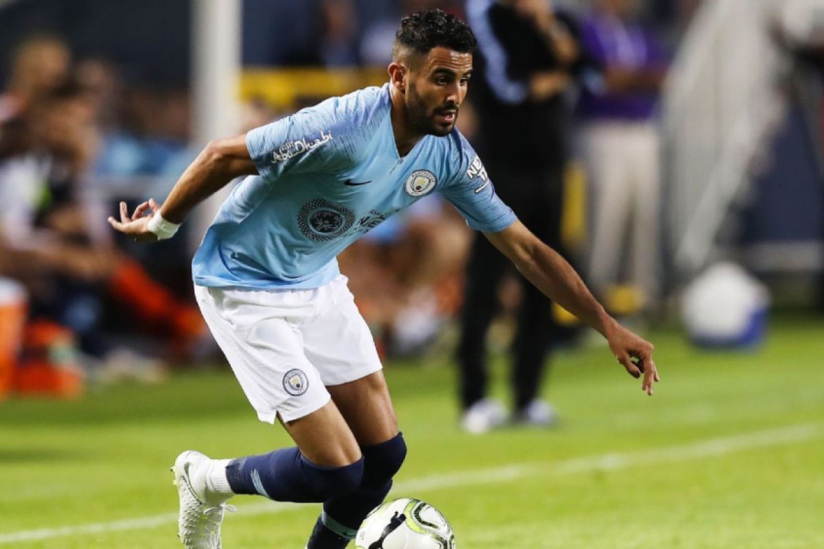 Mahrez Kembali Berlatih Setelah Cedera Ringan