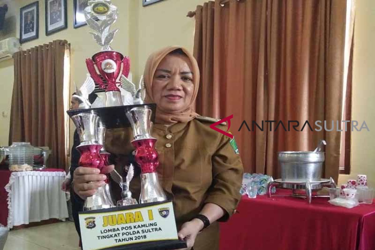 Desa Dunggua Konawe juara poskamling Piala Kapolri