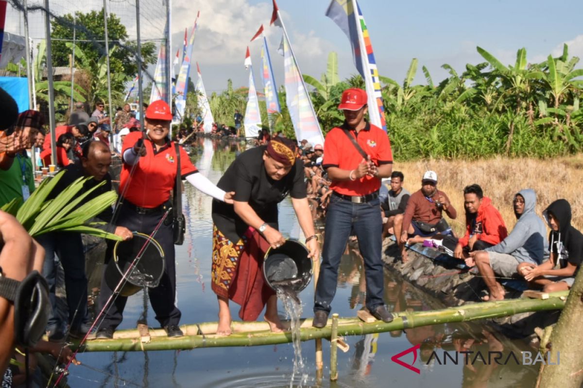 Badung lirik pengembangan potensi perikanan darat