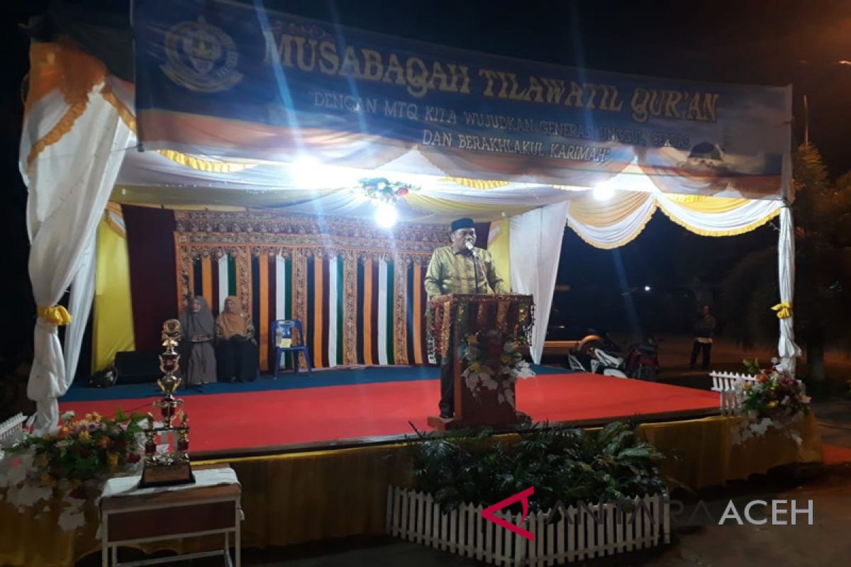 Bupati: jadikan MTQ momentum lebih giat membaca