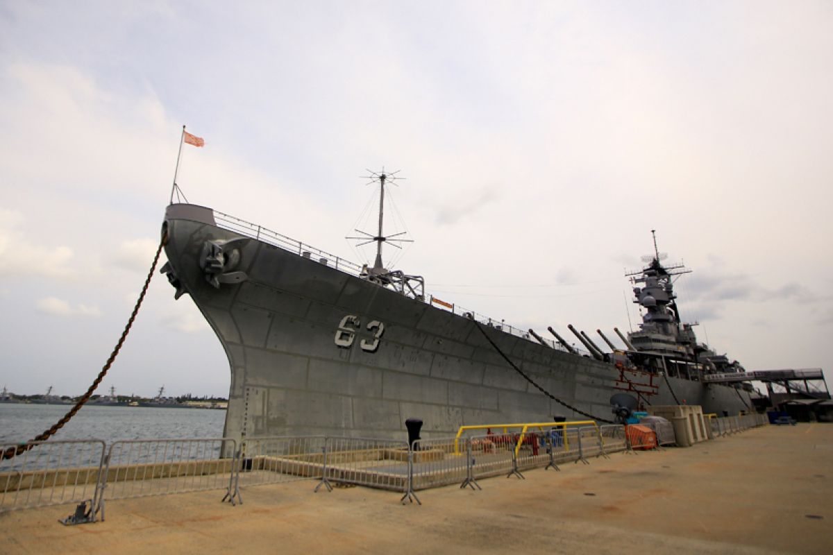 Kapal perang yang pernah dioperasi AS di Perang Dunia 2 ini, akan jadi museum di Pariaman