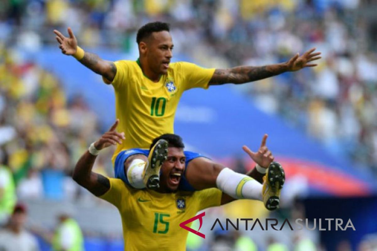 Neymar cemerlang ketika Brazil mengalahkan Meksiko