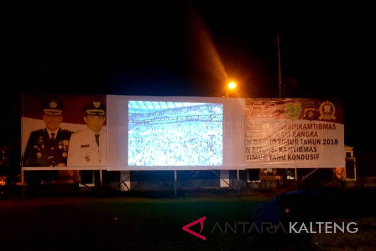 Bupati Bartim ajak warga nobar final Piala Dunia