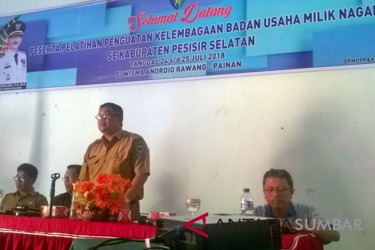 Pesisir Selatan tingkatkan sumber daya pengelola BUMNag