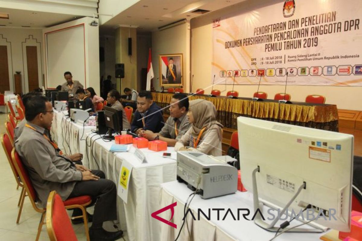 76 caleg di Solok gagal masuk daftar calon sementara