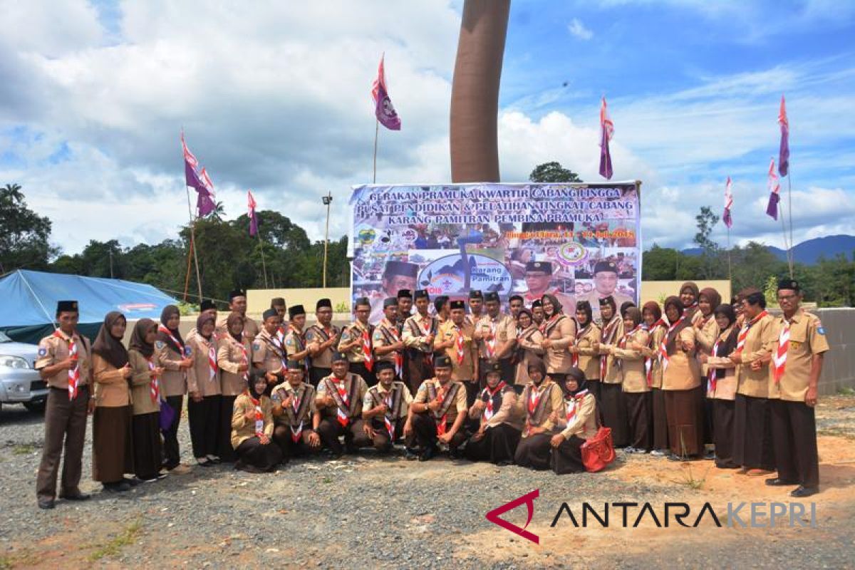 Wabup Lingga buka perkemahan pramuka Karangpamitran