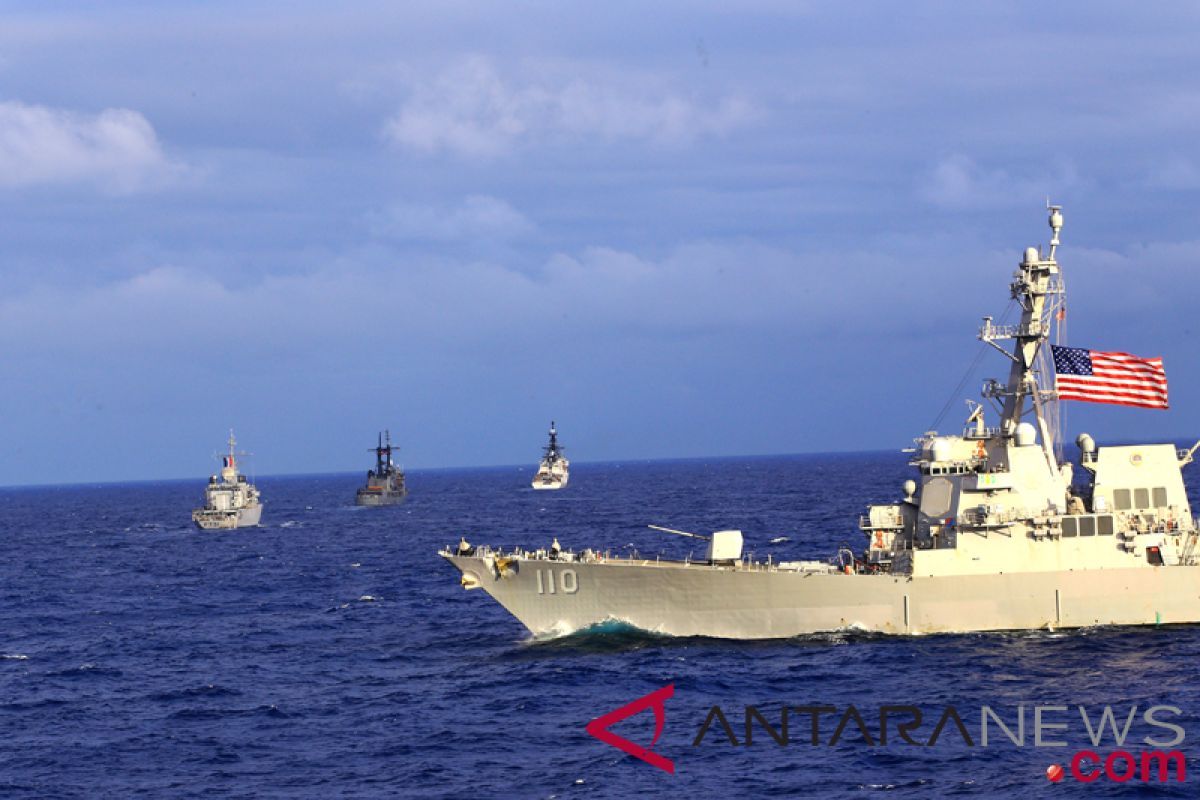Kapal perang AS kembali melintas di Selat Taiwan untuk kedua kalinya