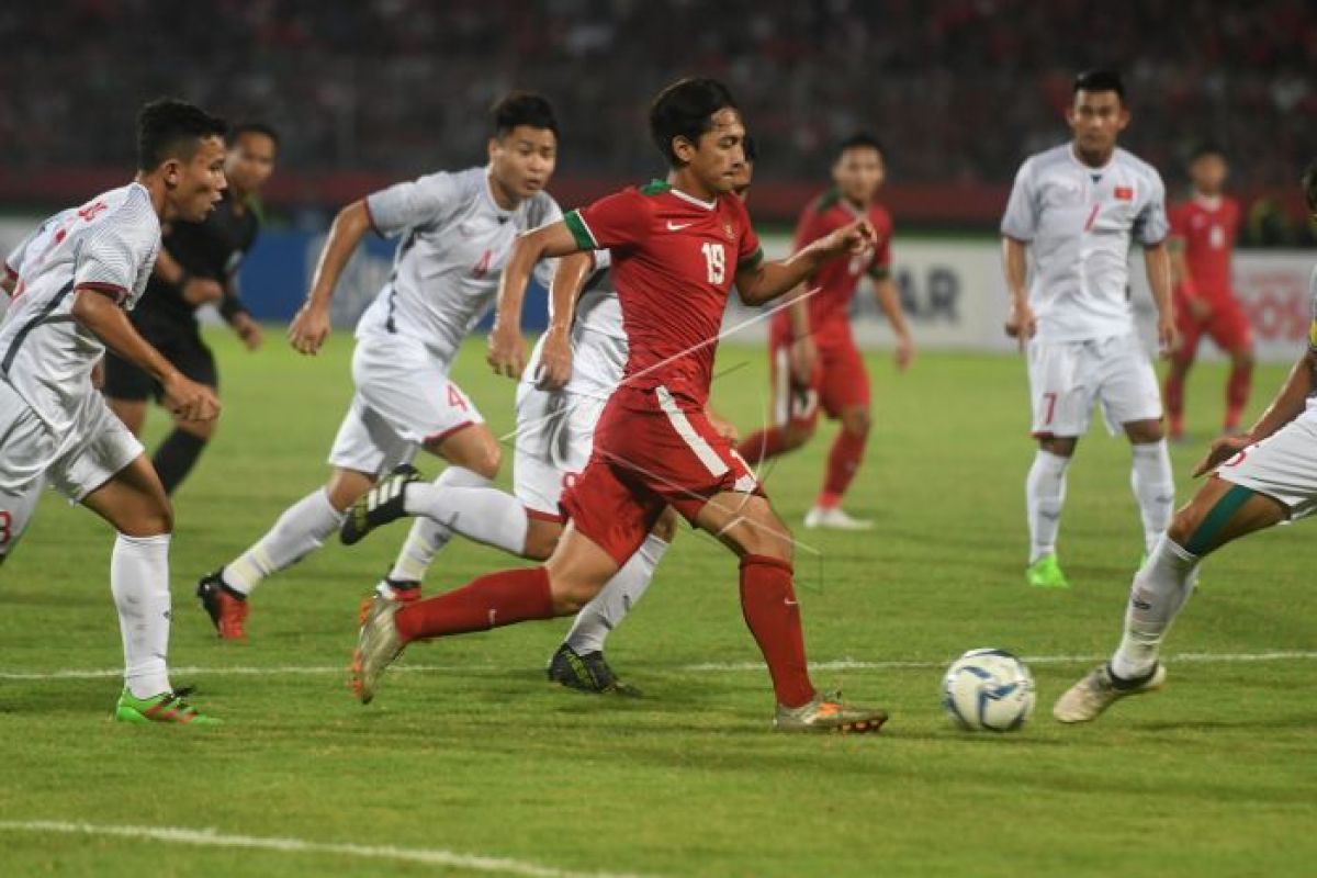 Timnas  Indonesia taklukkan Vietnam di laga Piala AFF U-19