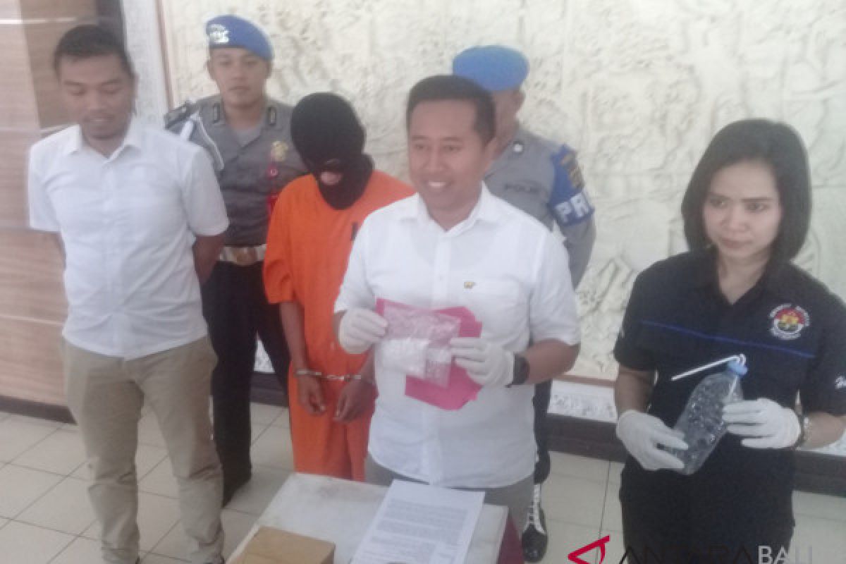 Polresta Denpasar tahan residivis kurir sabu-sabu