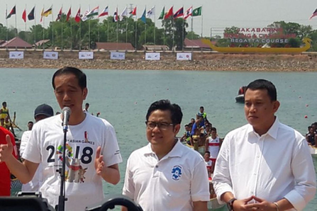 Presiden: 99 persen arena Asian Games sudah siap